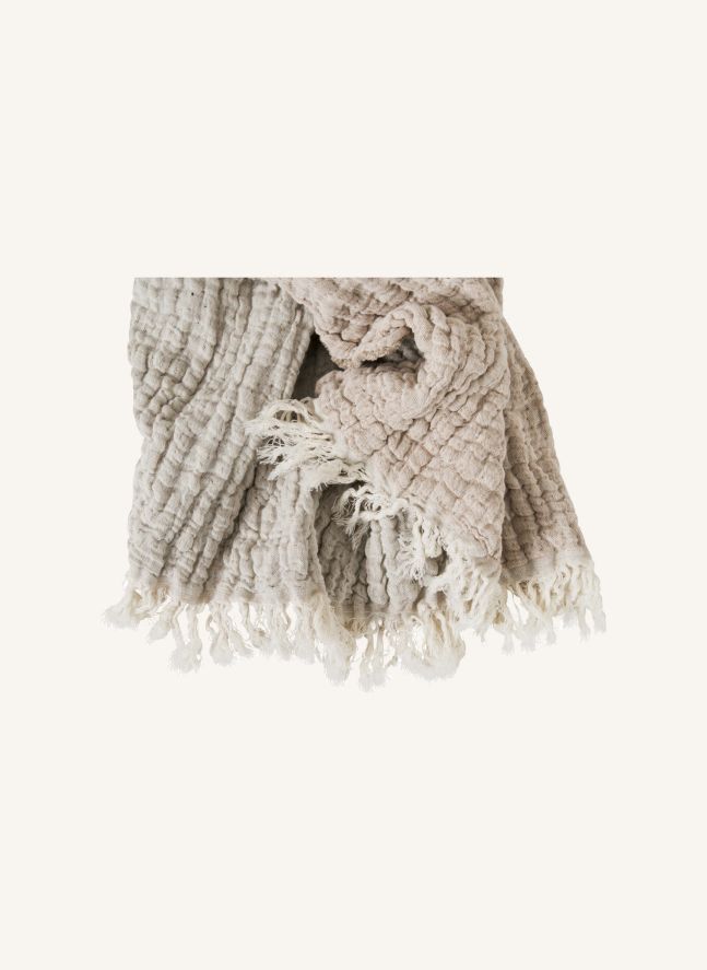 Plaid Mellow en lin et coton | Blush