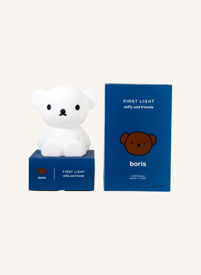 Veilleuse Boris en silicone souple | Blanc
