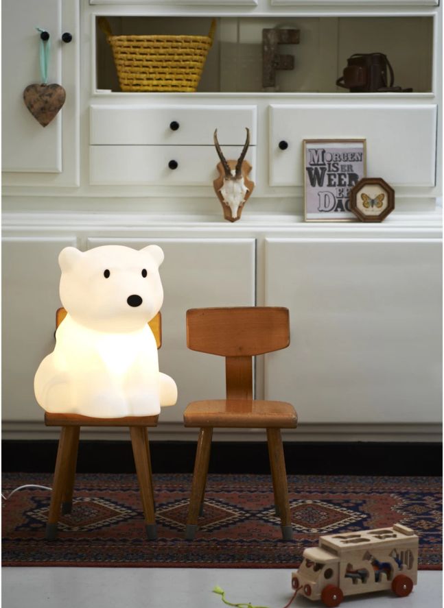 Veilleuse Nanuk ours polaire | Blanc
