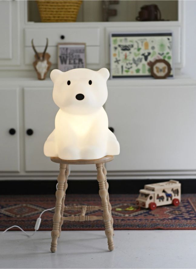 Veilleuse Nanuk ours polaire | Blanc
