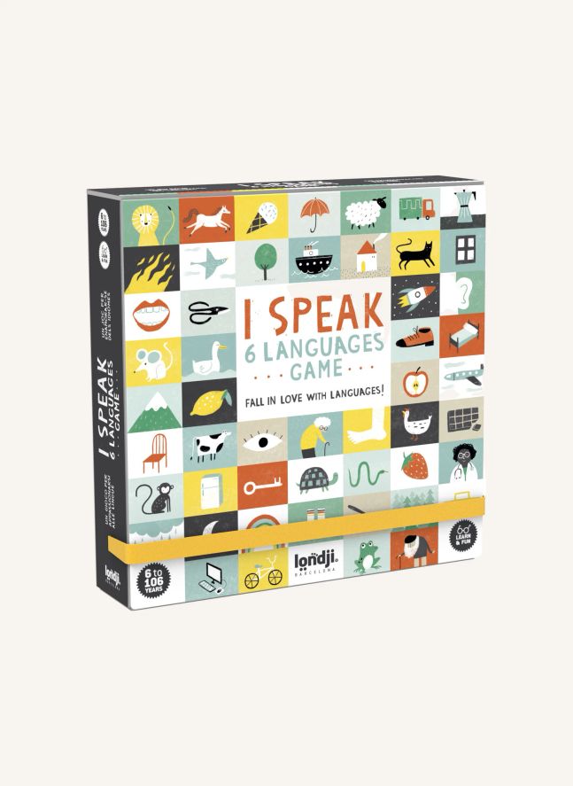 Jeu d'apprentissage de 6 langues