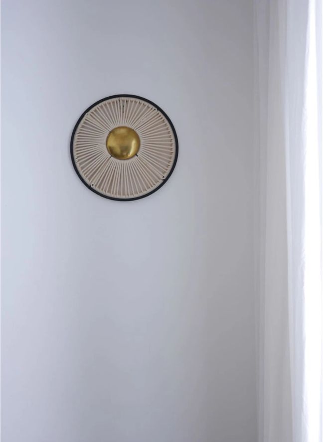Applique 1 rond corde | Doré