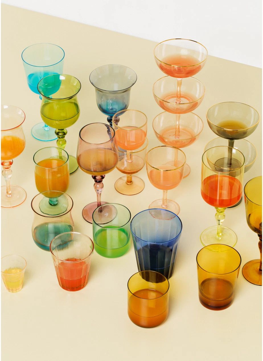 Verres à eau Lucca - Set de 6 | Transparent- Image produit n°1