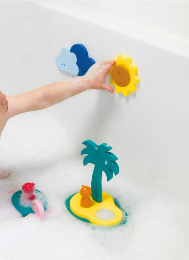 Puzzle de bain 3D  l'Ile au trésor - 12 pièces
