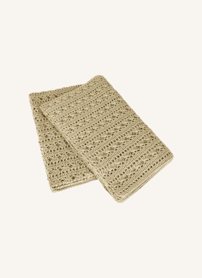 Manta Tara de crochet | Mellow Yellow S048