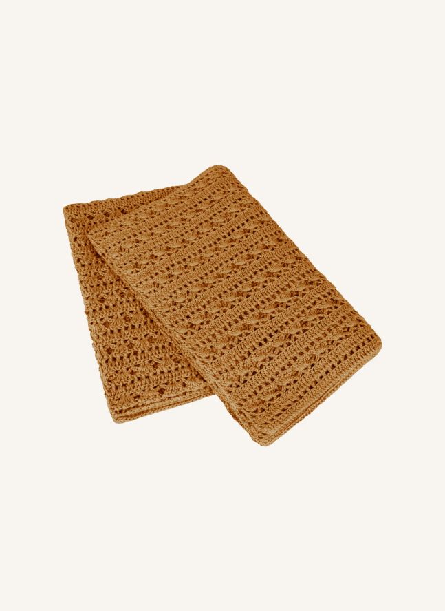 Manta Tara de crochet | Gold S024