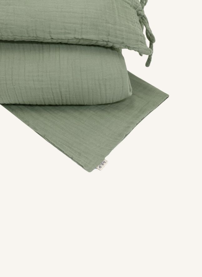 Funda nórdica de algodón orgánico | Sage Green S049