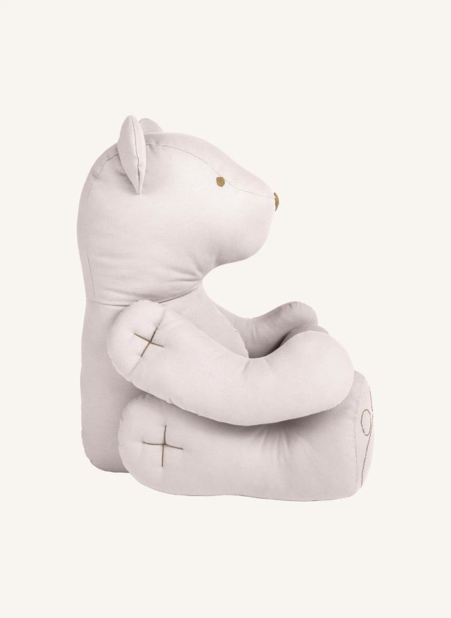 Oso Peluche en canvas de Algodón bio | Powder S018