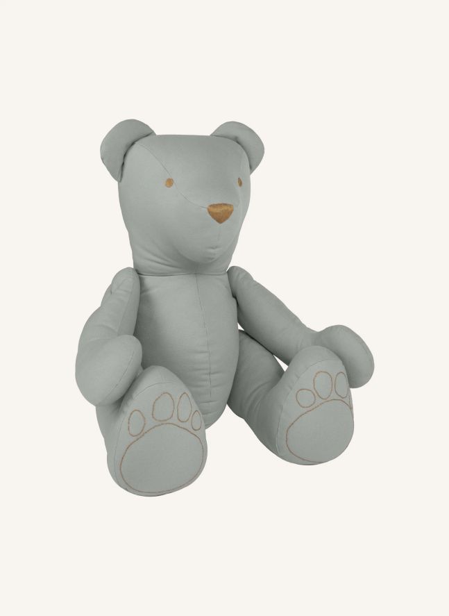 Oso Peluche en canvas de Algodón bio | Silver Grey S019