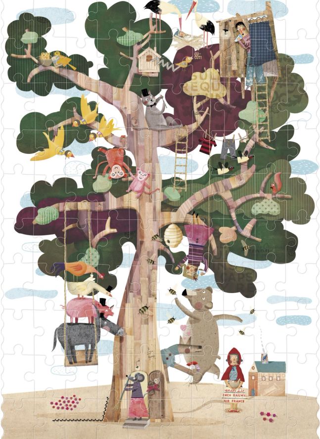 Puzzle recto-verso My Tree - 100 pièces