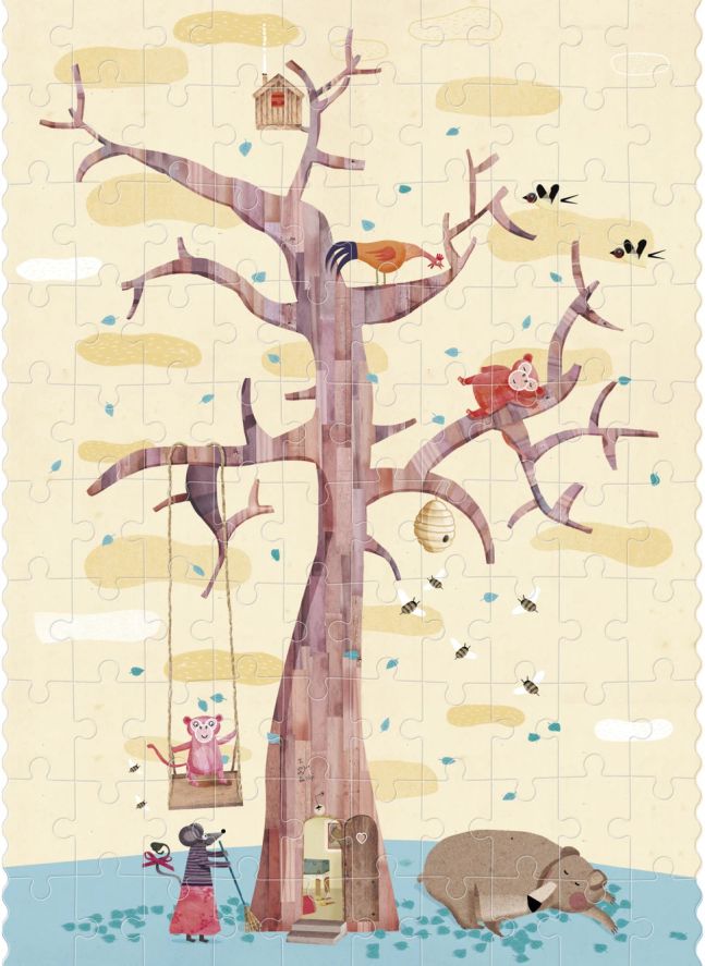 Puzzle recto-verso My Tree - 100 pièces