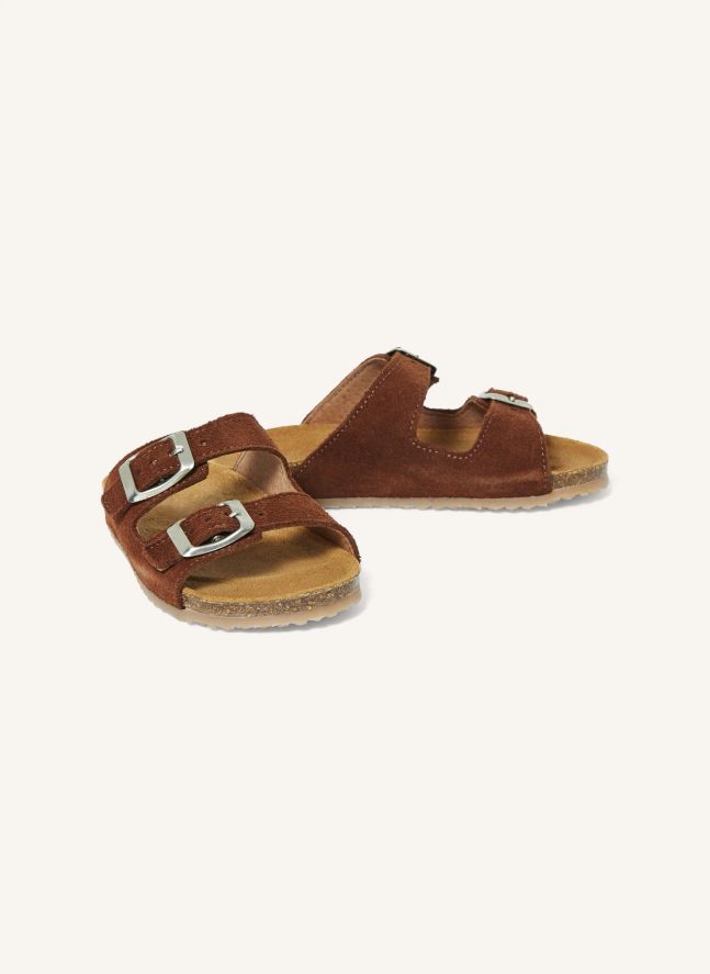 Two Con Me - Sandales Double Boucles | Marron