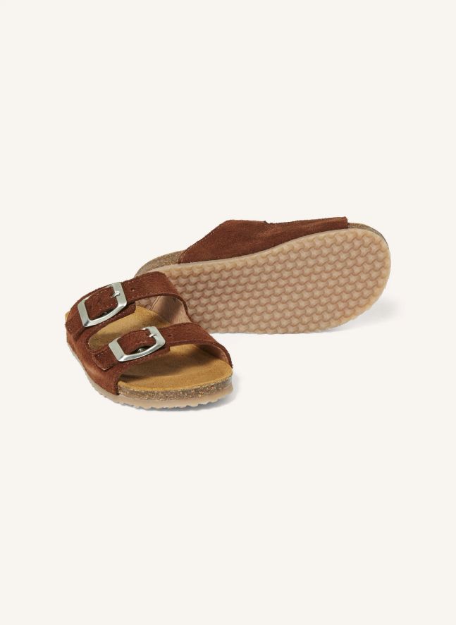Two Con Me - Sandales Double Boucles | Marron