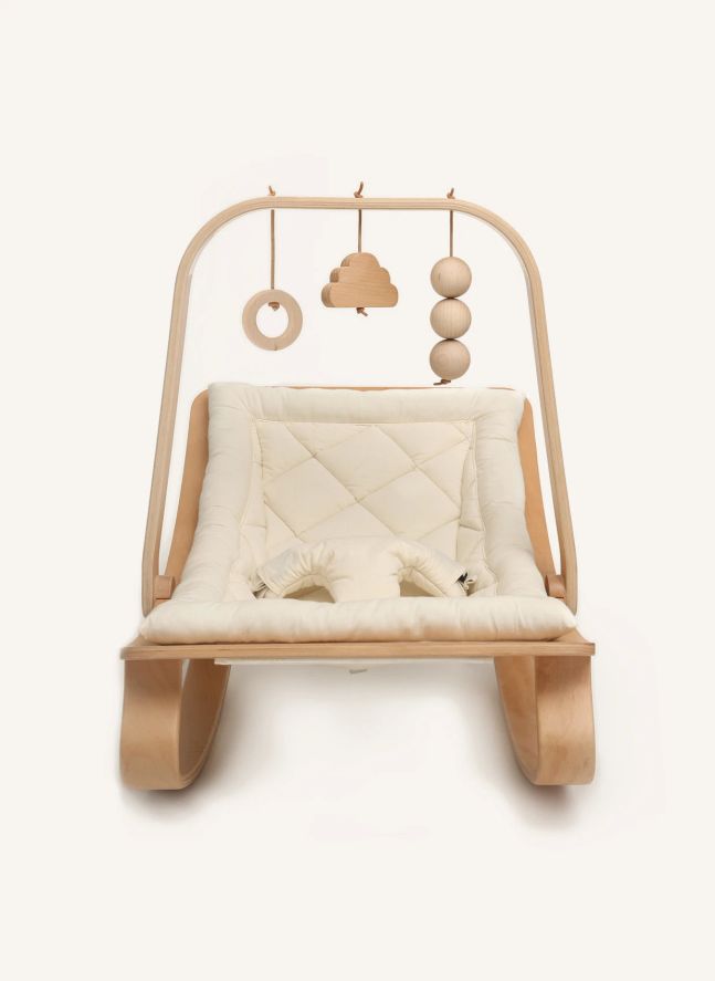 Activity Arch with Toys for Levo Baby Bouncer | Beech