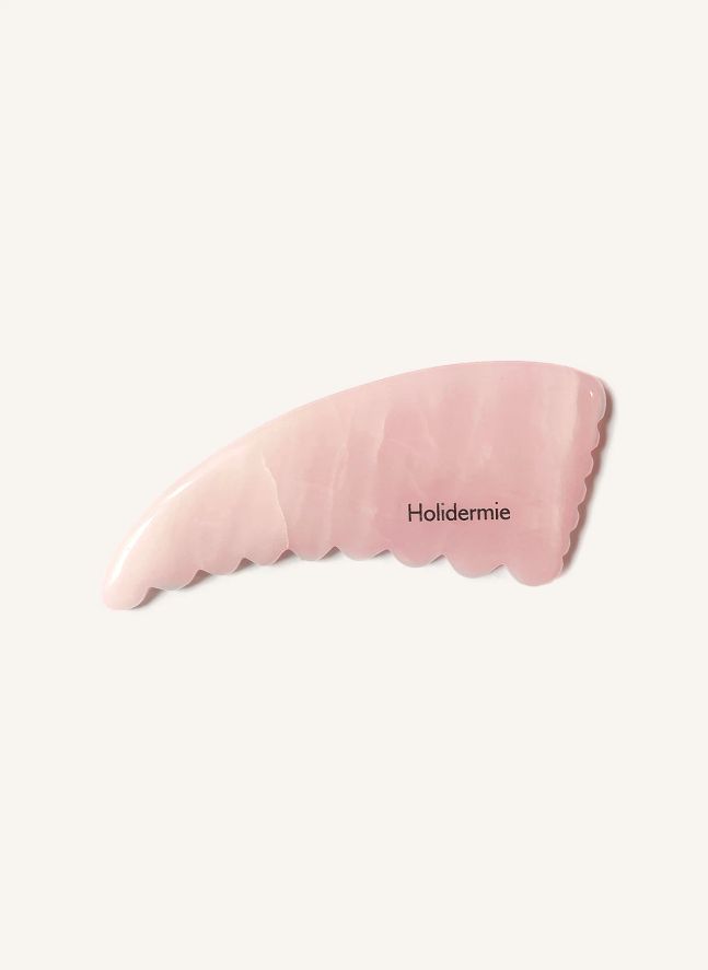 Gua Sha corps en Quartz Rose