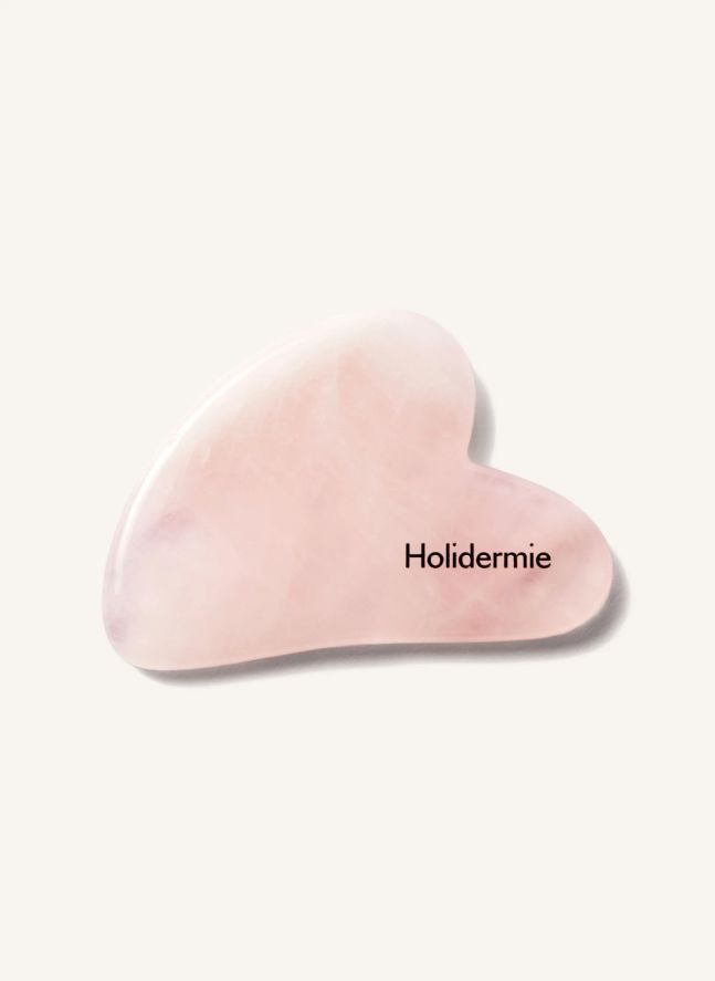 Gua Sha visage en Quartz Rose