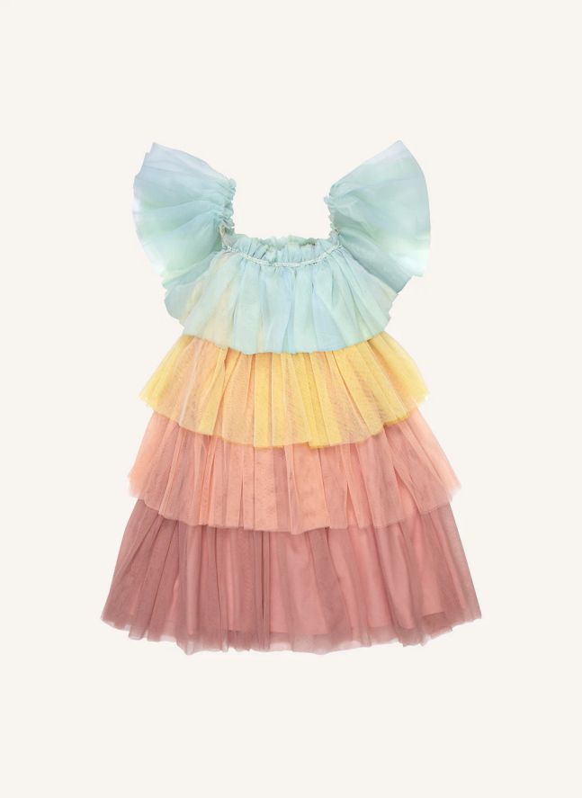 Déguisement de princesse arc-en-ciel
