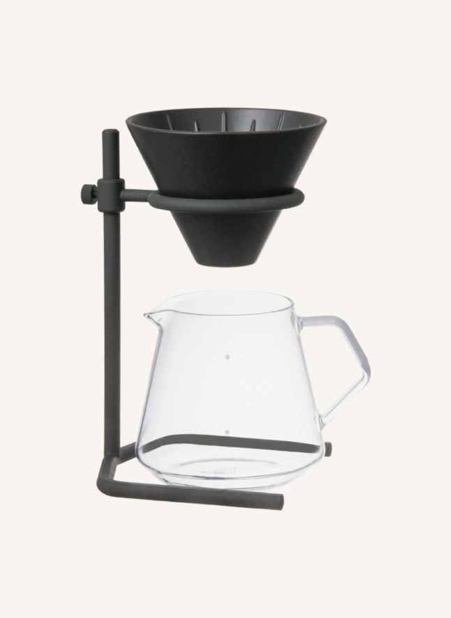 Slow Coffee Cup Set - 4 Cups | Black