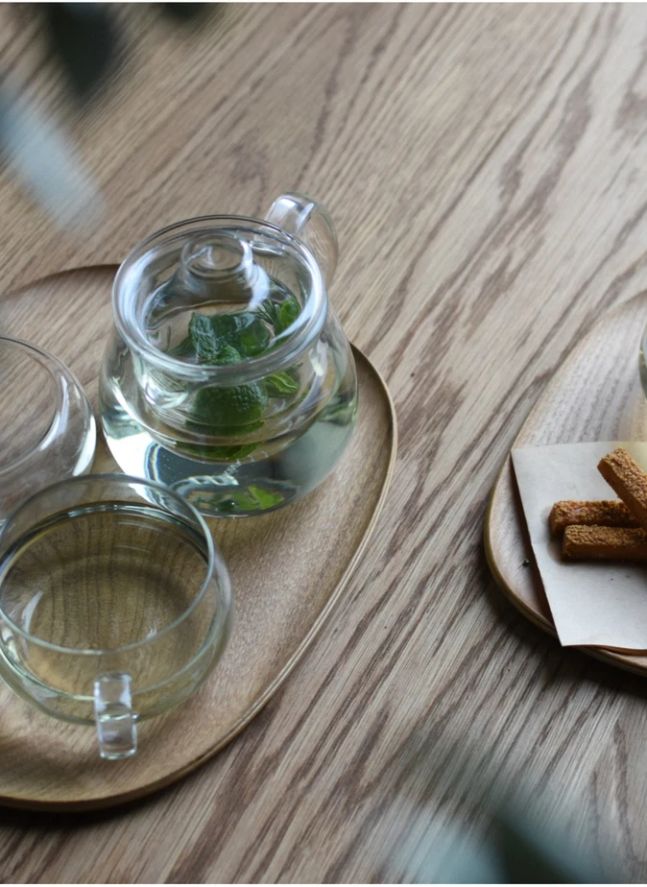 Unitea Wooden Non-slip Tray 
