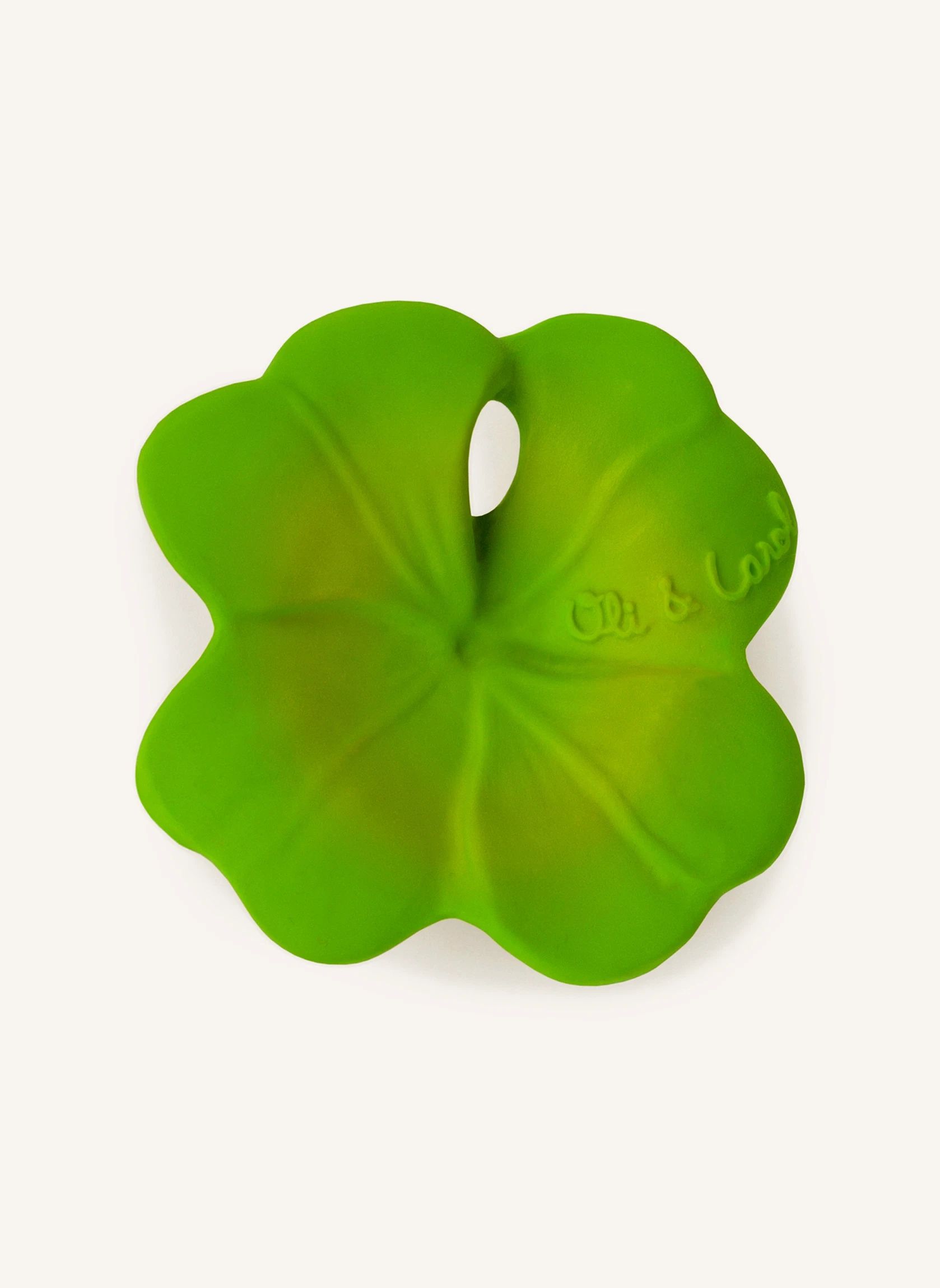 Jouet de dentition Trèfle | Vert- Image produit n°0