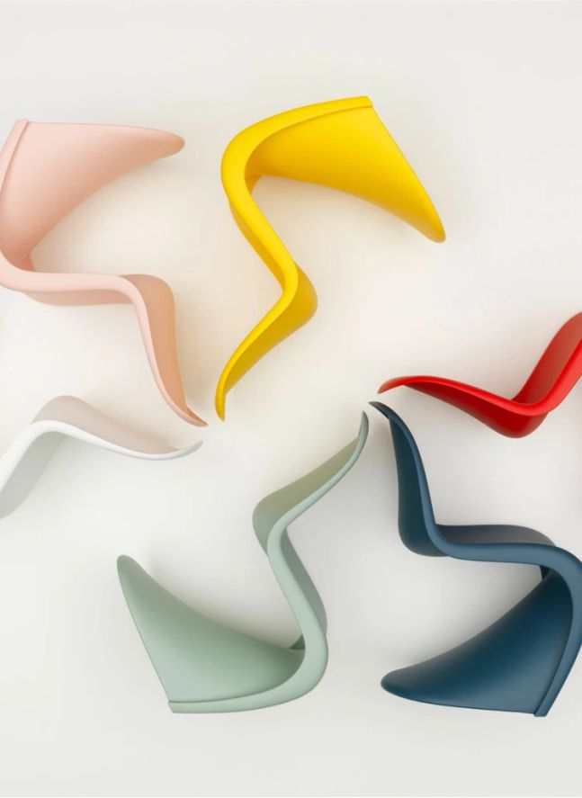 Junior Chair - Verner Panton | Sea blue