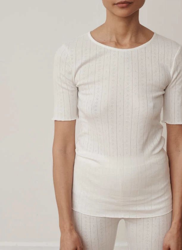 T-shirt Edie Coton Bio | Ecru