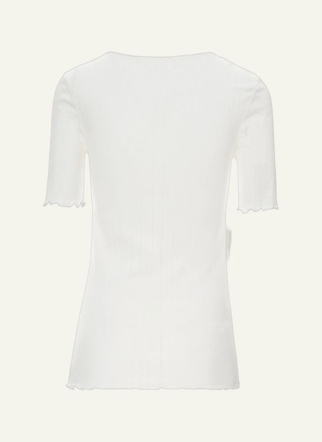 T-shirt Edie Coton Bio | Ecru
