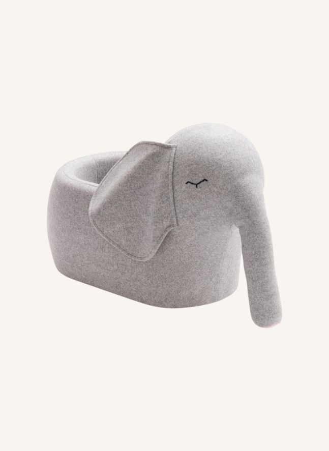 L'Eléphant à roulettes | Gris