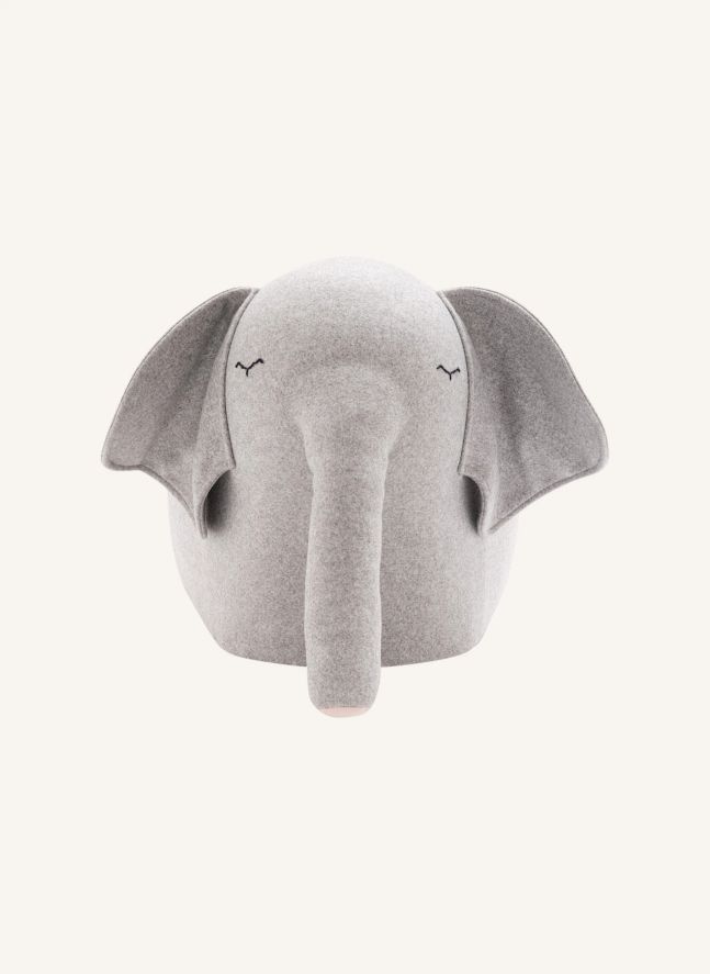 El elefante sobre ruedas | Gris
