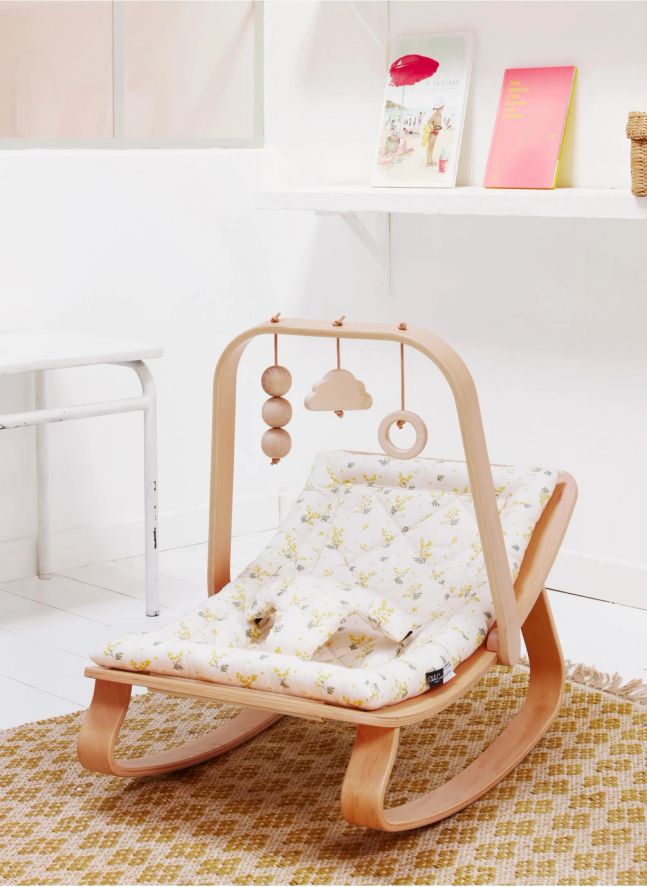 Activity Arch with Toys for Levo Baby Bouncer | Beech