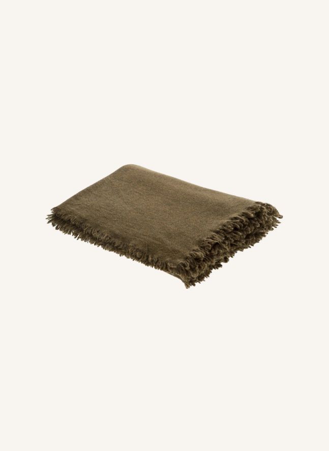 Plaid Vice Versa Frangé | Bronze
