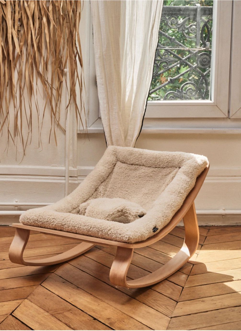 Assise pour transat Levo | Ecru- Image produit n°1