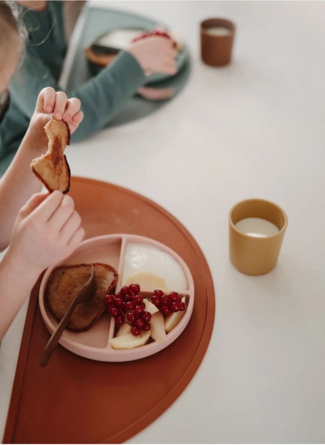 Assiette en silicone | Blush