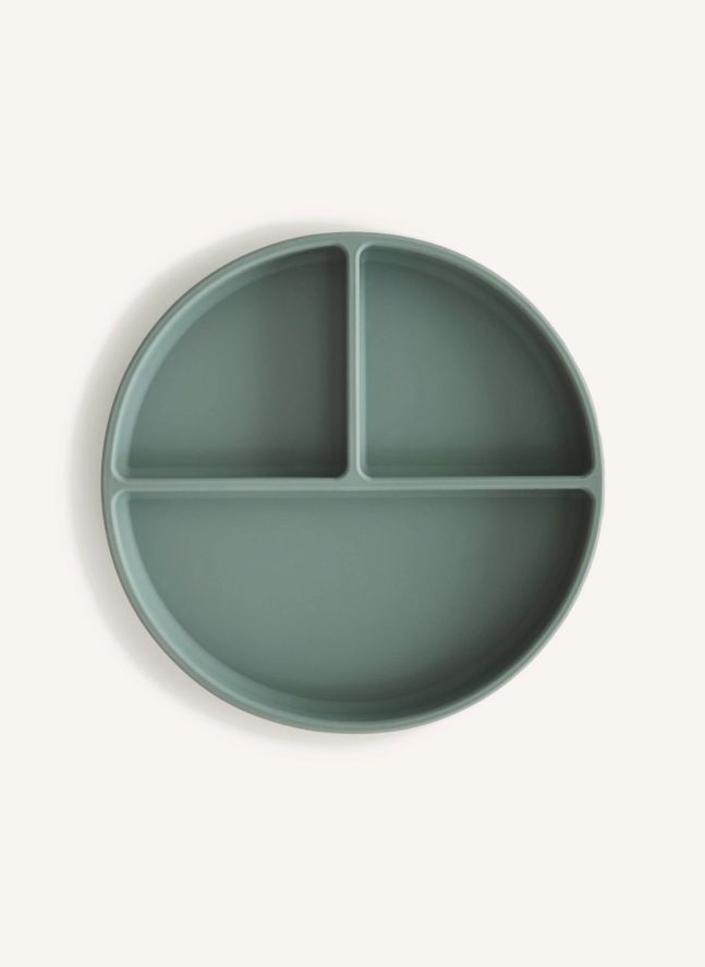 Assiette en silicone | Sauge