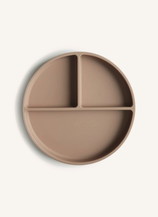 Assiette en silicone | Beige