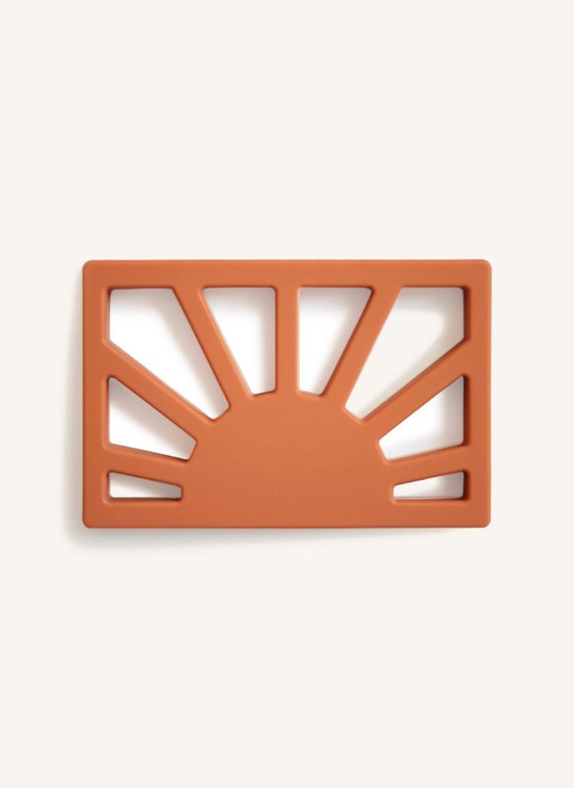 Silicone Teething Toy | Terracotta
