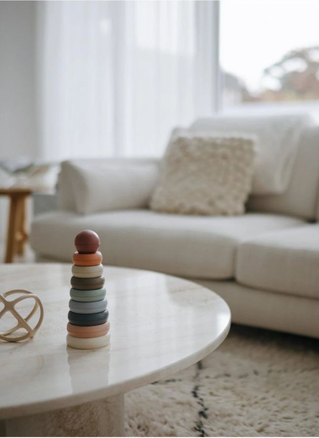 Silicone Teething Ball | Nude