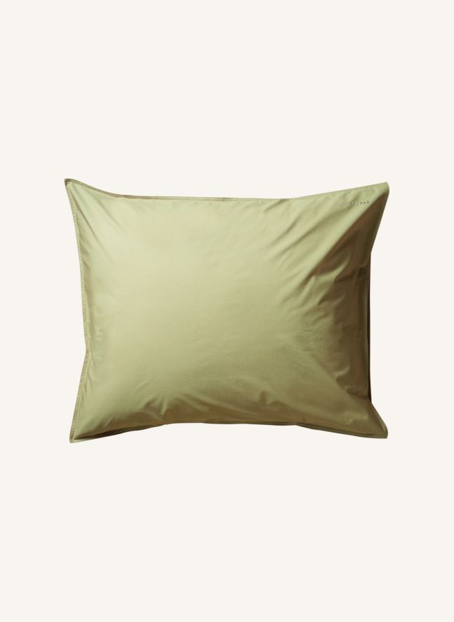 Taie d'oreiller en percale organique | Vert pistache
