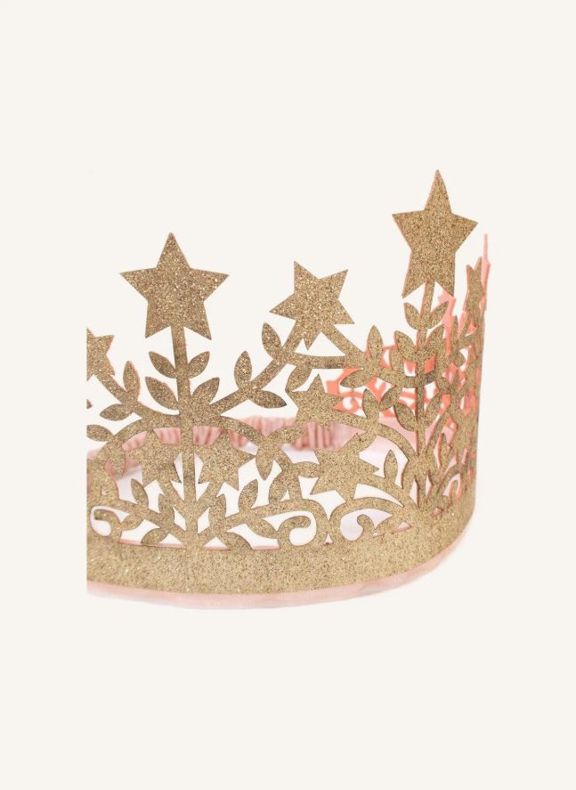 Couronne étoilée à paillettes