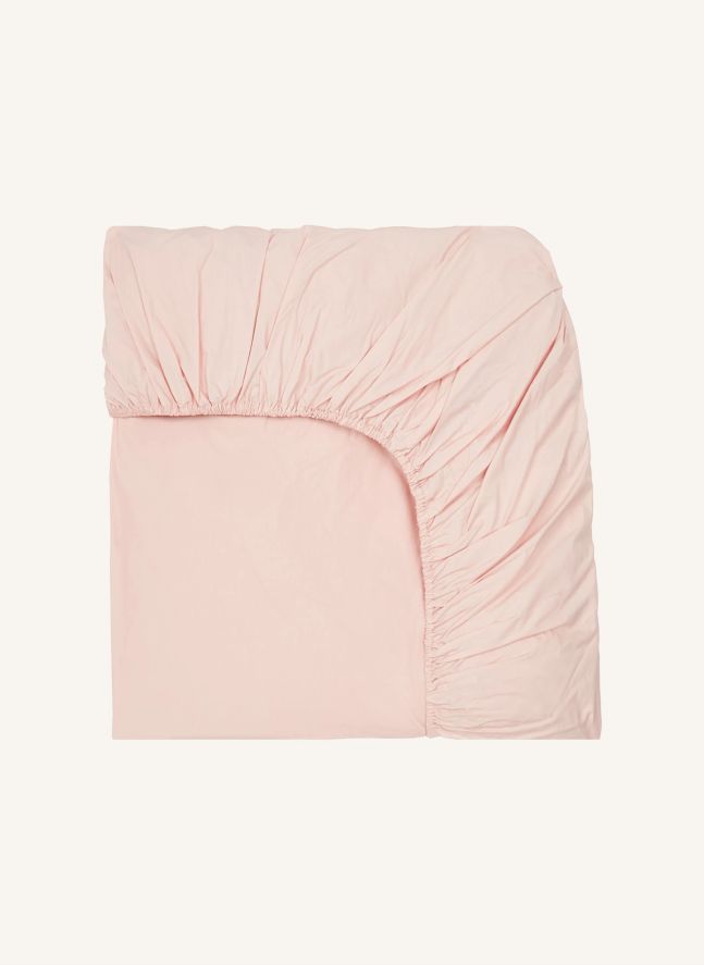 Drap-housse en percale organique | Blush