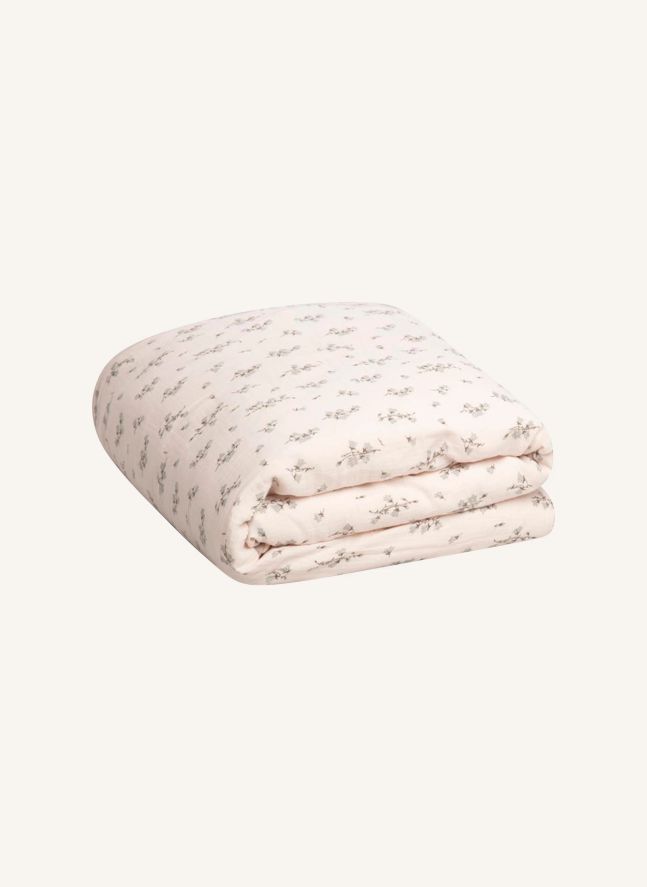 Bluebell Cotton Chiffon Duvet Cover | Cream