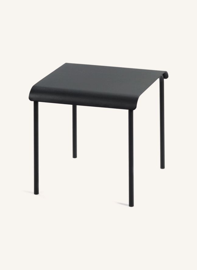 Tabouret August outdoor | Noir