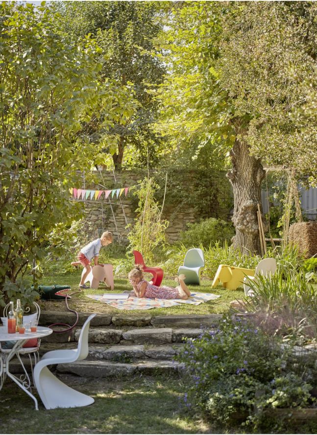 Junior Chair - Verner Panton | Soft Mint