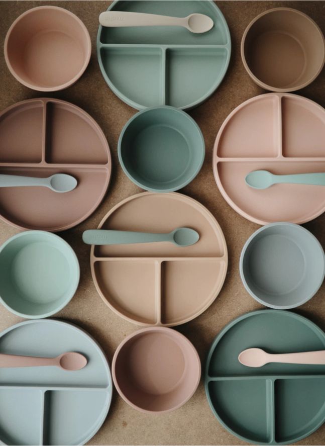 Bol en silicone | Vieux Rose
