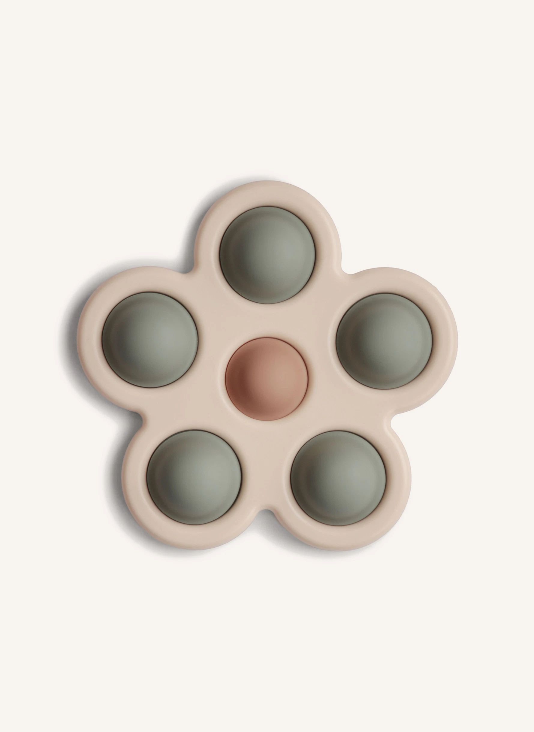 Jouet pop it en silicone | Vert- Image produit n°0