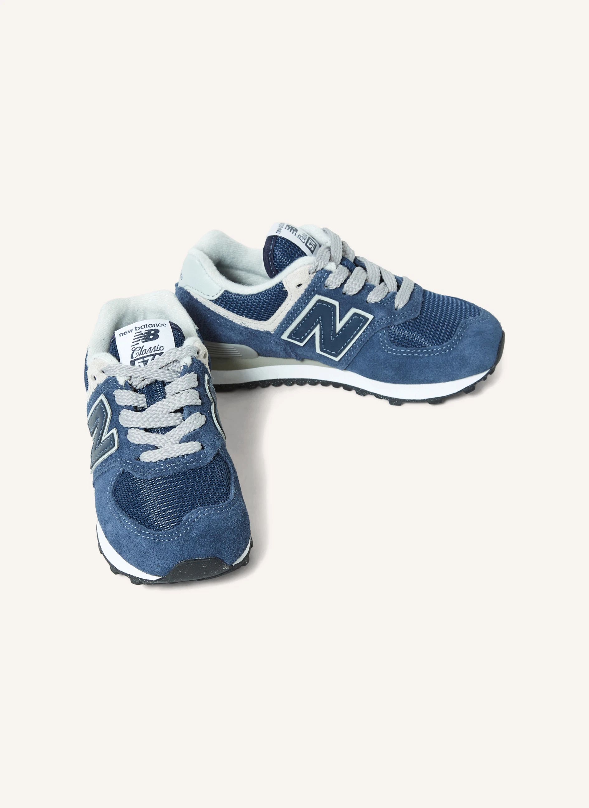 Baskets 574 Lacets | Bleu marine- Image produit n°1