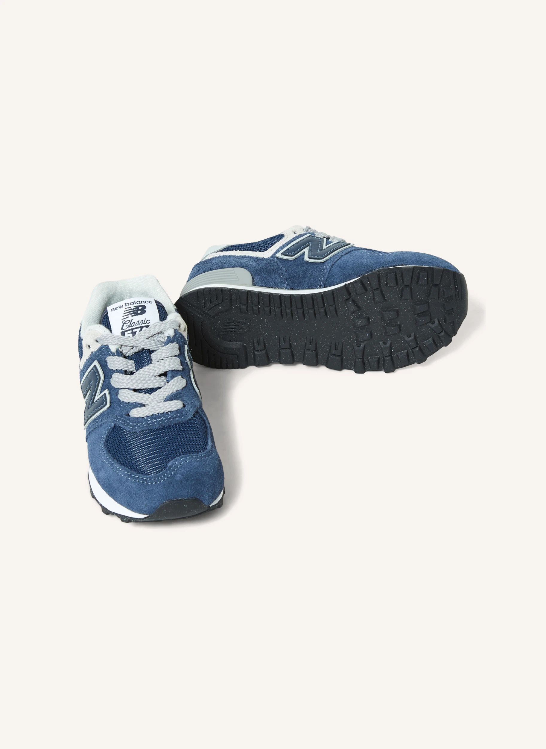 Baskets 574 Lacets | Bleu marine- Image produit n°2