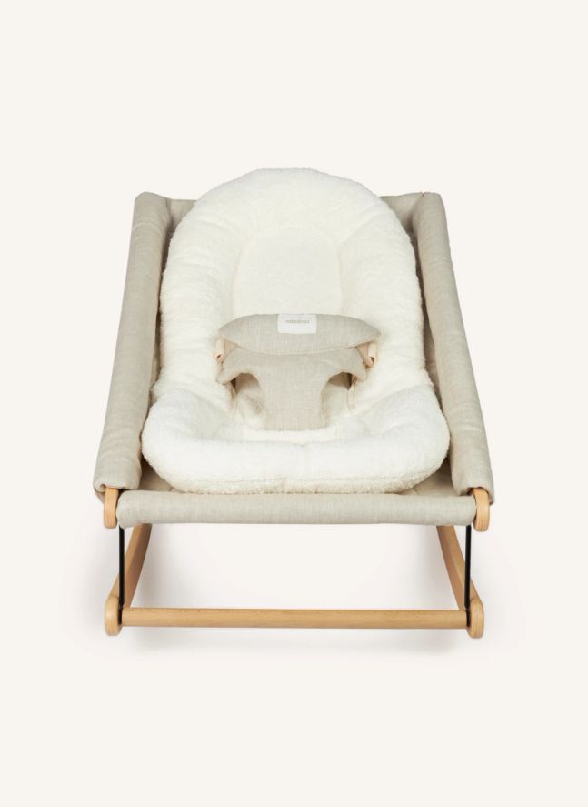 Organic Cotton Terry Cloth Newborn Cushion Insert for Growing Green Baby Bouncer