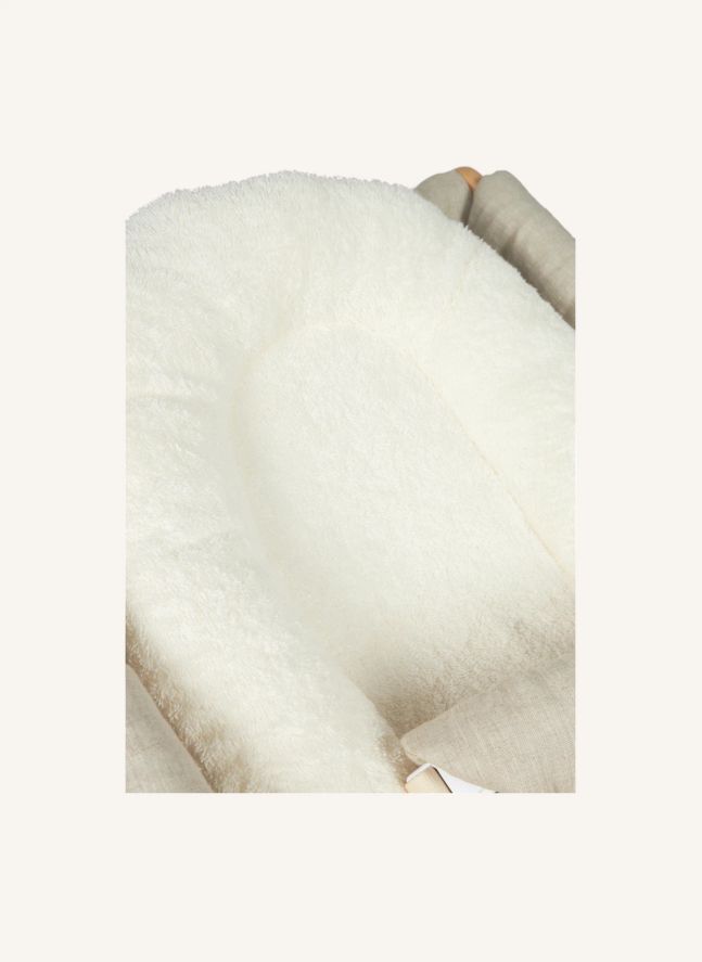 Organic Cotton Terry Cloth Newborn Cushion Insert for Growing Green Baby Bouncer