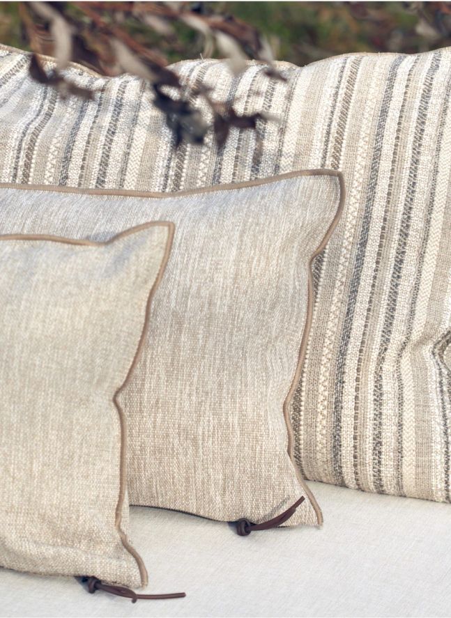 Coussin outdoor Santa fe | Chanvre